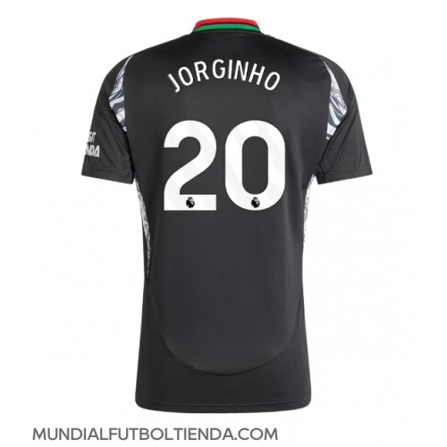 Camiseta Arsenal Jorginho Frello #20 Segunda Equipación Replica 2024-25 mangas cortas